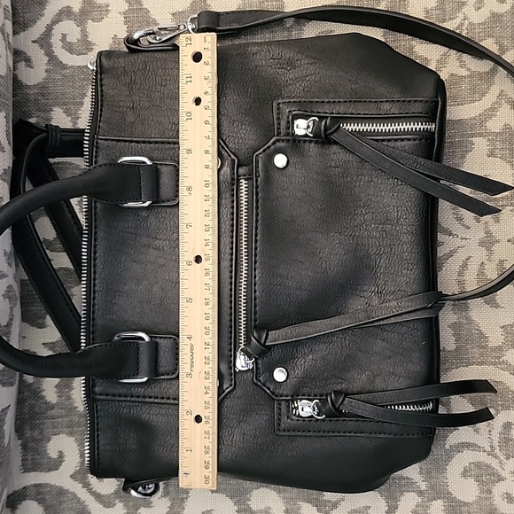 Antik Kraft Clover Black Leather Bag‎ - Picture 8 of 10